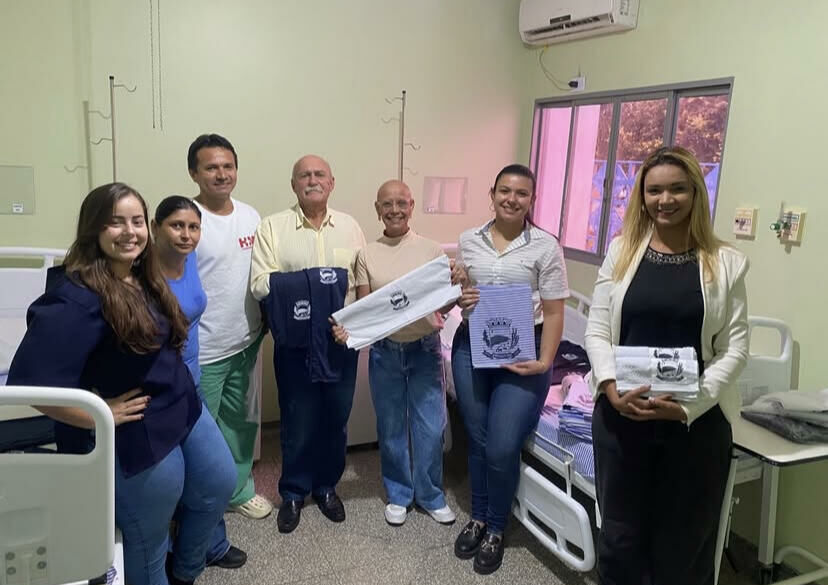 Imagem de compartilhamento para o artigo Prefeito de Figueirão, Juvenal Consolaro anuncia renovação completa do enxoval do hospital municipal da MS Todo dia